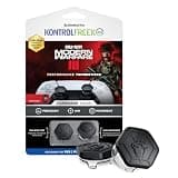 KontrolFreek Call of Duty: Modern Warfare III Performance Thumbsticks for PlayStation 4 (PS4) and PlayStation 5 (PS5) | 1 High-Rise, 1 Mid-Rise | Black/Clear