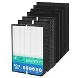 AD2000 Replacement Filter Compatible with AirDoctor 2000 Air Purifier, Multi-Layer Mechanical Media for Smoke, Dander & Dust, 7-Pack