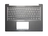 Laptop US Keyboard Compatible for Lenovo IdeaPad S145-14API S145-14IGM S145-14IKB S145-14IWL Palmrest Upper Cover No TouchPad 5CB0X57166 AP1RQ000200 AM1KD000100