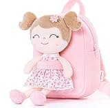 Gloveleya Kids Backpacks Girls Backpack Plush Bags Diaper Bag Printed Sunflower Backpack