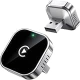 REUCRFDJ Wireless CarPlay Adapter for Mercedes Benz CLA Class/CLS Class/GLA Class/GLB Class, Plug Play CarPlay Wireless Adapter Auto Reconnect Fast Stable Connection for Navigation Music Calls