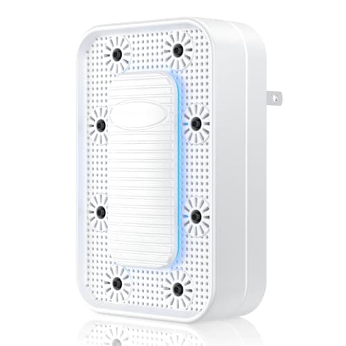 REPBLER Plug in Air Ionizers (3 Pack), Negative Ion Plug in Air Purifiers Ionizer for Home, Bedroom Kitchen, Office (White)