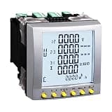 Centopto Intelligent Power Meter Multi-Function Digital 3 Phase 3/4-Wire Programmable Energy Meter Electric Active Energy Meter High Precision Digital Ammeter Watt Meter with RS485&LCD Display