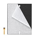 UZ-HG3HF True HEPA Composite Carbon Filter，Compatible For Sharp Air Purifier UA-PE30E-WB UA-PE30U-WB，High Efficiency，Low Noise，Long Lasting