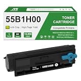 MUNGLENG 55B1H00 Black Toner Cartridge High Yield with Chip Compatible for Lexmark MS331dn MS431dn MS431dw MX431adn MX431adw MX432adwe MX331adn Laser Printer(15,000 Pages,1PK)