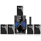 1000W Surround System 5 Wired Satellite Audio Speakers 8 inch Subwoofer 5.1/2.1 Channel Home Theater Deep Bass Support ARC Optical Bluetooth Karaoke Input
