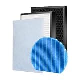 Compatible For Sharp UZ-HD6HF/UZ-HD6DF/UZ-HD6MF HEPA Air Purifier UA-HD60E UA-HD60E-L UA-HD60E-T,Air Cleaner Filter Cartridge(1 SET and Humidifer)