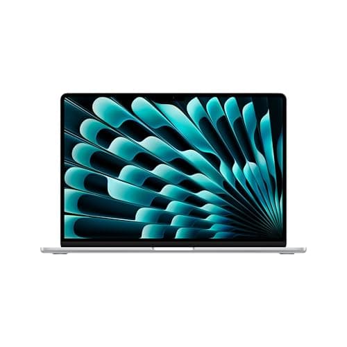 Apple 2026 MacBook Air 15-inch Laptop with M5 chip: Built for AI, 15.3-inch Liquid Retina Display, 24GB Unified Memory, 1TB SSD, 12MP Center Stage Camera, Touch ID, Wi-Fi 7; Silver