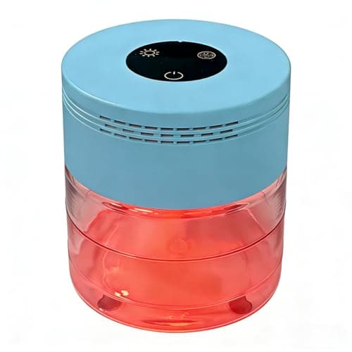 Air Washer & Water Purifier, 3 Speeds, Auto Shut-off, 8 LED Night Lights, for Home Pets