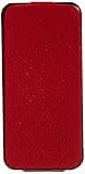 JUJEO 2108053757 Leder Holster for Apple iPhone 5 Twin Flip Sport - Retail Packaging - Red
