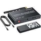 PROZOR DAC Converter with Bluetooth 5.0 Remote Digital to Analog Audio Converter 192 Khz Digital Optical Toslink SPDIF Coaxial to Analog RCA 3.5mm with Volume Adjustable for DVD TV HD Blu-ray PS3 PS4