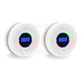 10-Year Sealed Battery Wireless Linked Home Safety Device, Whole-House Protection Network, Maintenance-Free Design, Multi-Room Connection, LED Status Indicator