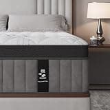 Twin Size Mattress, 12 Inch Twin Hybrid Mattress with Medium Firm Gel Memory Foam & Individually Wrapped Pocket Springs, Upgraded Zoned Support, Motion-Isolation & Pain Relief,CertiPUR-US Certified