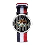 ZMYAPQO Mexico Mexican Eagle Flag Watches for Men