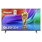 Hisense 40-Inch Class QD4 Series Hi-QLED FHD Smart VIDAA TV (40QD4SV, 2026 Model) – Hi-QLED Color, DTS Virtual:X Sound, VIDAA Smart OS, Alexa Built-in, AirPlay & HomeKit
