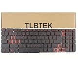 TLBTEK Backlight Keyboard Replacement Compatible with Acer Nitro 5 AN515-43 AN515-44 AN515-54 AN515-55 N20C1 AN517-51 AN517-52 AN517-54,Nitro 7 AN715-51 AN715-52,Predator Triton 300 PT315-51 Laptop