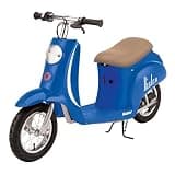 Razor Pocket Mod Electric Scooter Ride-On for Kids Ages 8+, 170 lb Max Weight – 250W Motor, Up to 15 Mph, 40-Min Run Time on High Speed, Twist-Grip Throttle, 12” Pneumatic Tires, Under Seat Storage