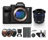 Sony A7 V Mirrorless Camera Full Frame Hybrid System with Advanced Autofocus (ILCE-7M5/B) + Laowa 10mm Lens + Filter Kit + Cleaning Kit + Cap Keeper (10pc Bundle)