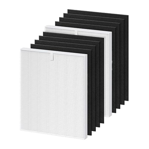 AP-1512HH Replacement Filter Parts ，Compatible For Coway，Airmega，AP1512HH Air Purifier, 3304899, 2 Filters & 8 Filters(WhiteBlack A)