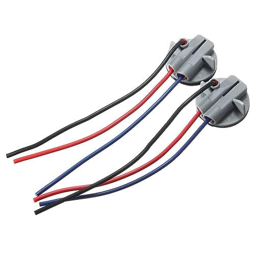 12~24V Bulb Socket Plug Connector with Wiring Harness for 1157 2057 2357 Reversing Steering Brake Lights