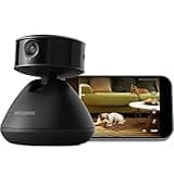PETLIBRO Dog Camera with Phone App, 90 Days AI Trial, 360° Auto Tracking Pet Camera Indoor with Phone App for Home Alone Pets, Cat & Puppy Camera with 2-Way Audio, Night Vision, Indoor Camera WiFi