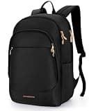 LIGHT FLIGHT Travel Backpack for Women, 15.6 Inch, Black