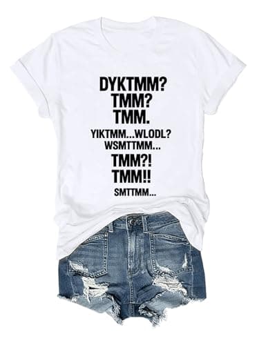 Do You Know The Muffin Man Shirt-DYKTMM Shirt T-Shirt for Women Men White