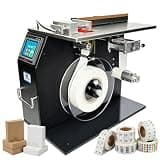 Semi-Automatic 90° Labeling Machine, 90° Corner Labeling Machine (200W), Semi-Automatic Auto Centering by PLC, 15-30pcs/Min 25-30mmLabel