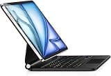 [Upgraded] Keyboard Case for iPad Air 13 inch (M4/2026 /M3 2025/M2, 2024),iPad Pro 12.9 inch (3/4/5/6th Gen)，Easy-Set Magnetic – Floating Cantilever Stand – Backlit Keyboard with Multi-Touch Trackpad