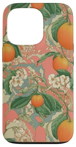 Mediterranean Italian Majolica Toile Pattern Case for iPhone 13 Pro
