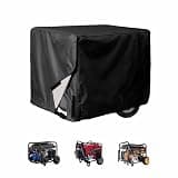 Generator Cover for Westinghouse WGen9500 2018–2025, Heavy Duty Indoor and Outdoor Storage Cover, Water Resistant Dustproof Protective for Generators,A Black