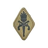 Military Police School OCP Patch w/Hook Fastener (Each)