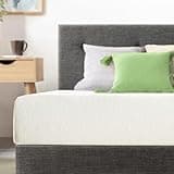 QMDJECKERO 2 6 inch Twin Mattress Bed-in-A-Box, Green Tea Memory Foam, White