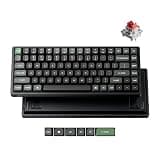 Keychron K2 Ultra 8K 75% Wireless Mechanical Keyboard, Hot-Swappable Keyboard with Apex Red Switches, 760h Battery Life, Bluetooth/2.4GHz/Wired, PBT Keycaps, ZMK Programmable, RGB, Mac Windows Linux