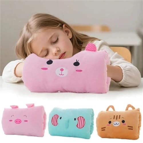 Winter Hand Warming Gloves Pillow Nap Pillow Cushion Sleeping Pillows Plush Toys Festival Gifts Travel Essentials Home Textile(Green)