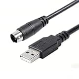 Bainoontech Compatible with Metrohm Titrando USB to MD8 Cable, USB A to Mini-Din 8 Pin Male Communication Cord for Potentiometric Titrator Connect to PC - 1.8M / 6FT