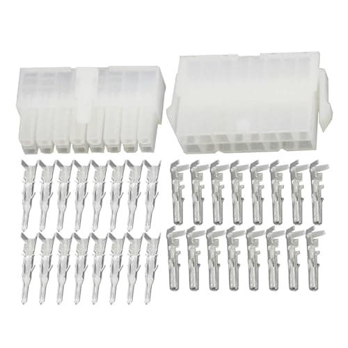 SKHDZSWD 1 Sets 5557/5559 2/3/4/5/6/7/8/9/10/11/12/14/16/18/20/24Pin 4.2mm Pitch Terminal Pin Header Wire Connector Adaptor(1 Sets 16 Pin)