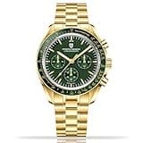 Pagani Design 1701 Men's Chronograph Watch, Japanese VK63 Quartz Movement,Moonwatch Style,Stainless Steel Case & Bracelet, Sapphire Crystal, Luminous Dial, 100M Waterproof Dress Sport Wristwatch