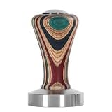 Espresso Tamper - Wood Handle Coffee Press | Heavyweight Stainless Steel Espresso Pressure Tamper with Wood Handle for Coffee and