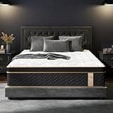 Queen Mattress 12 Inch, Cooling Hybrid Bed in a Box, 7-Zones Individual Pocket Spring, Motion Isolation, Targeted Hip/Shoulder/Lumbar Support, Fiberglass-Free, 365-Night Trial, CertiPUR-US