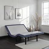 Adjustable Bed Base with Three Vibration Modes and Head and Foot Position Adjustments