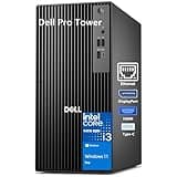 Dell Desktop Computers Pro Tower PC for Home and Business, 14th Gen Intel 4-Core Processor, 16GB DDR5 RAM, 1TB PCIe SSD, DisplayPort, HDMI, Support Dual Monitor, Windows 11 Pro