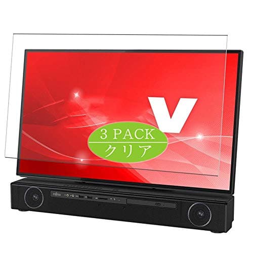 Synvy [3 Pack] Screen Protector, Compatible with FUJITSU FMV ESPRIMO FH series WF2 / D2 27" AIO TPU Film Protectors [Not Tempered Glass]