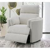 Sagen Beige Glider Recliner