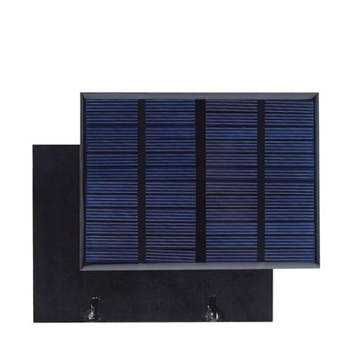 12V 1.3W Mini Solar Panel Standard Epoxy Polycrystalline Silicon DIY Power Solar Cell(2pcs)