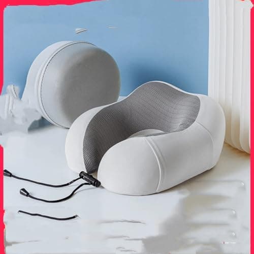 BLAHUQIHD Travel Portable U-Shaped Pillow, Airplane Neck Protection Pillow, Neck Pillow, Neck Cushion, car headrest, Cervical Sleeping Pillow, U-Shaped Pillow