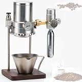 Hyeqs Pneumatic Espresso Machine, Manual Air Pressure Coffee Maker With Pressure Gauge And Relief Valve, 9 Bar Extraction, Wooden Base, Concentration Adjustable, For Home, Travel, Camping