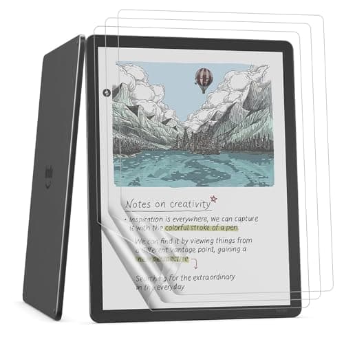 MoKo 3 Pack Anti-Glare Screen Protector for 11" Scribe Colorsoft 2026/2025, Scribe 3rd Generation, Full-Coverage Matte PET Film, Case Friendly, Scribe Accessories