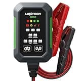 LOKITHOR BC2 6V/12V Car Battery Charger, 0.75A/1A/2A Adjustable Current