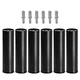 Skuehod 9 Inch Metal Bed Legs Replacement for Adjustable Bed Base Frame, Changeable Threading, Set of 6